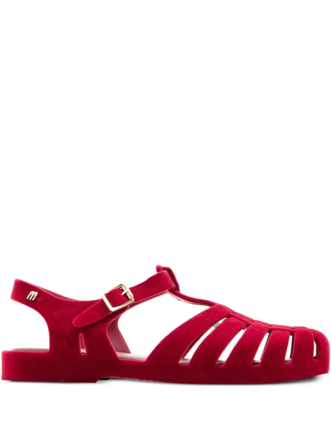 Melissa Melissa Possession Velvet sandals - Redの商品画像