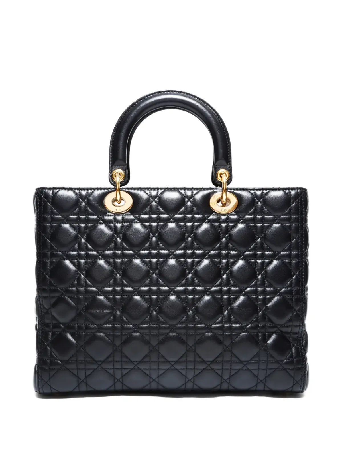 Christian Dior Pre-Owned レディ キルテッド トートバッグ - ブラック - 画像2
