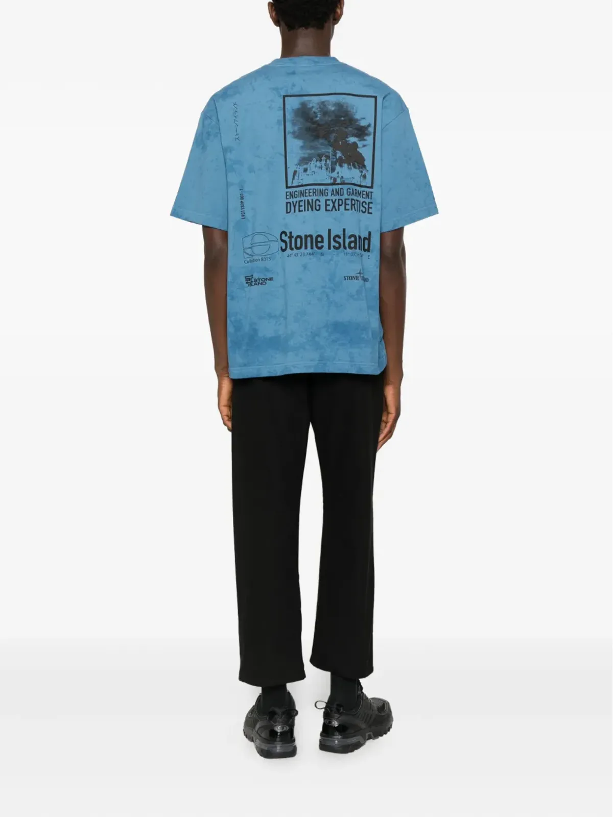 Stone Island メガシティ スカイ Tシャツ - 画像2