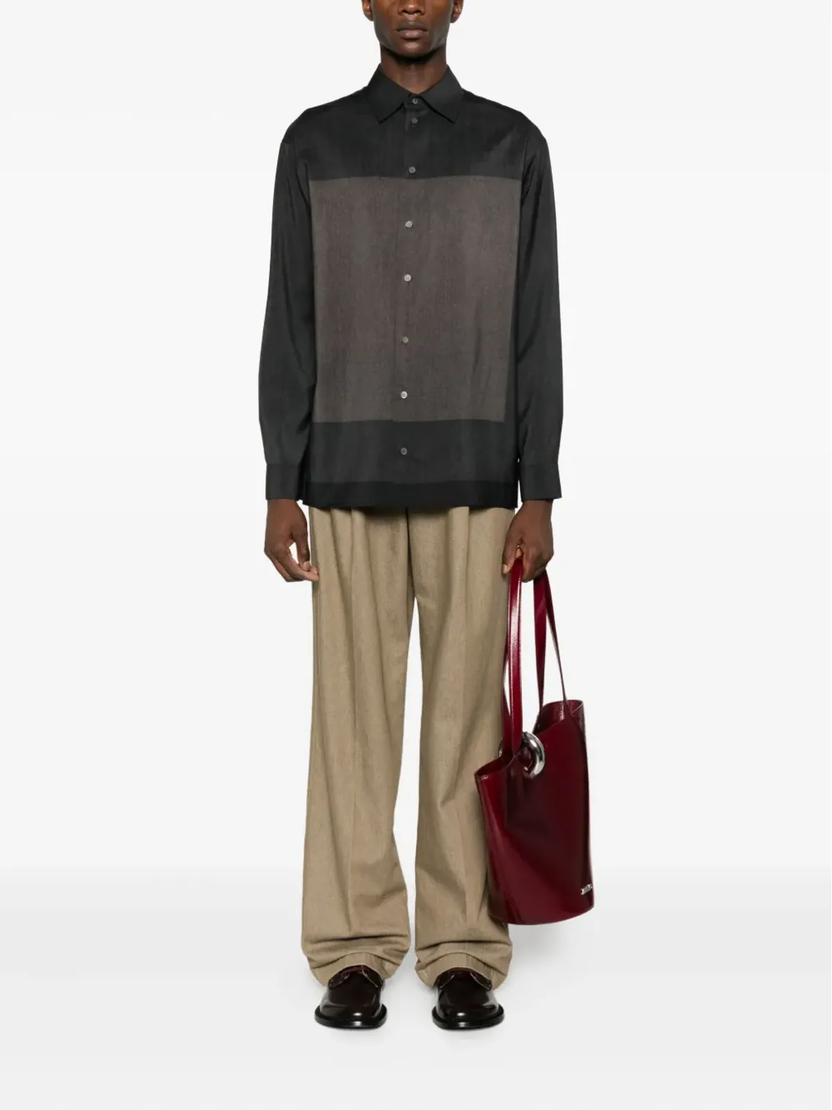 LOEWE ウールシャツ - 画像2