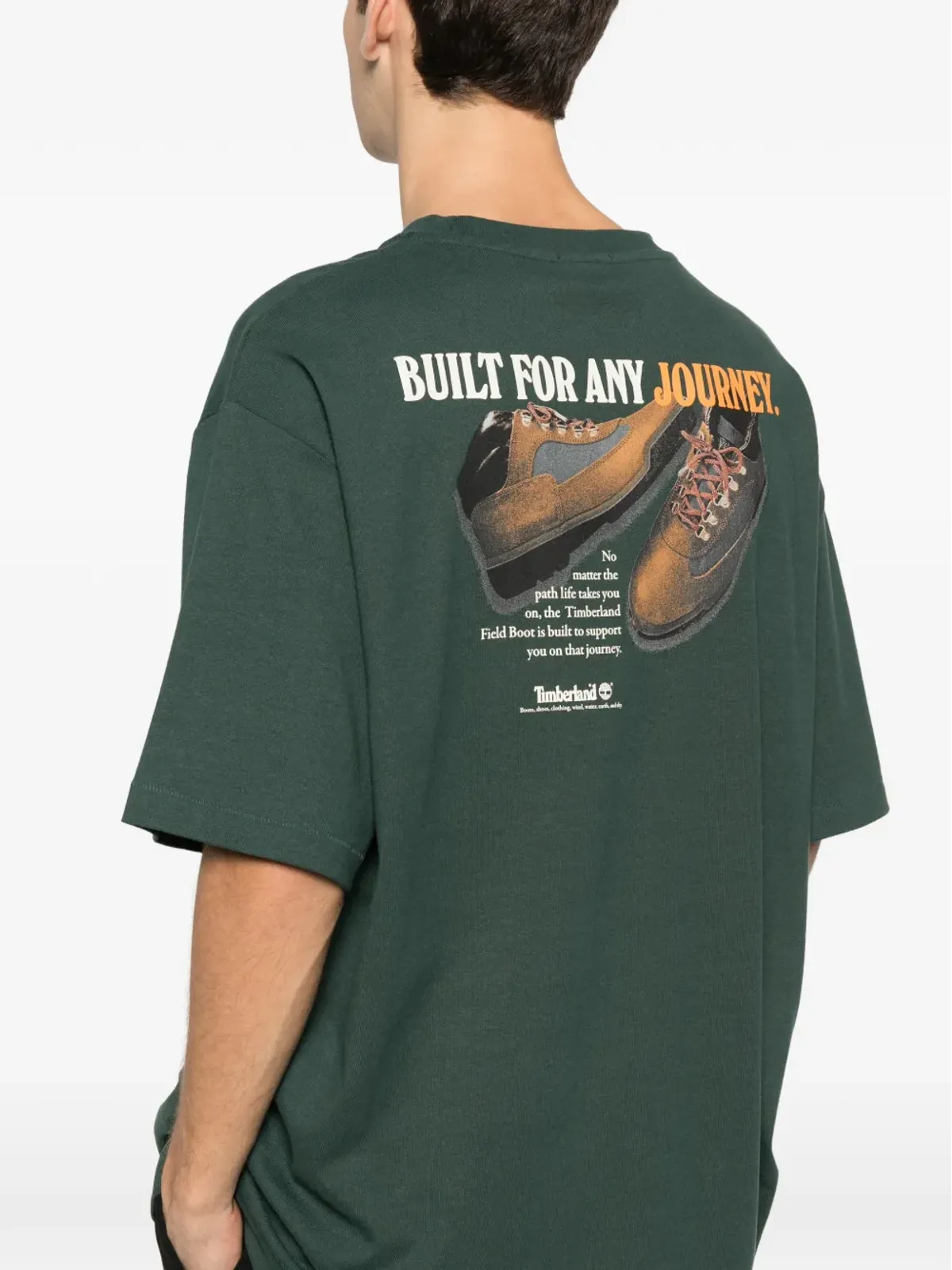 Timberland ロゴプリントTシャツ - 画像5
