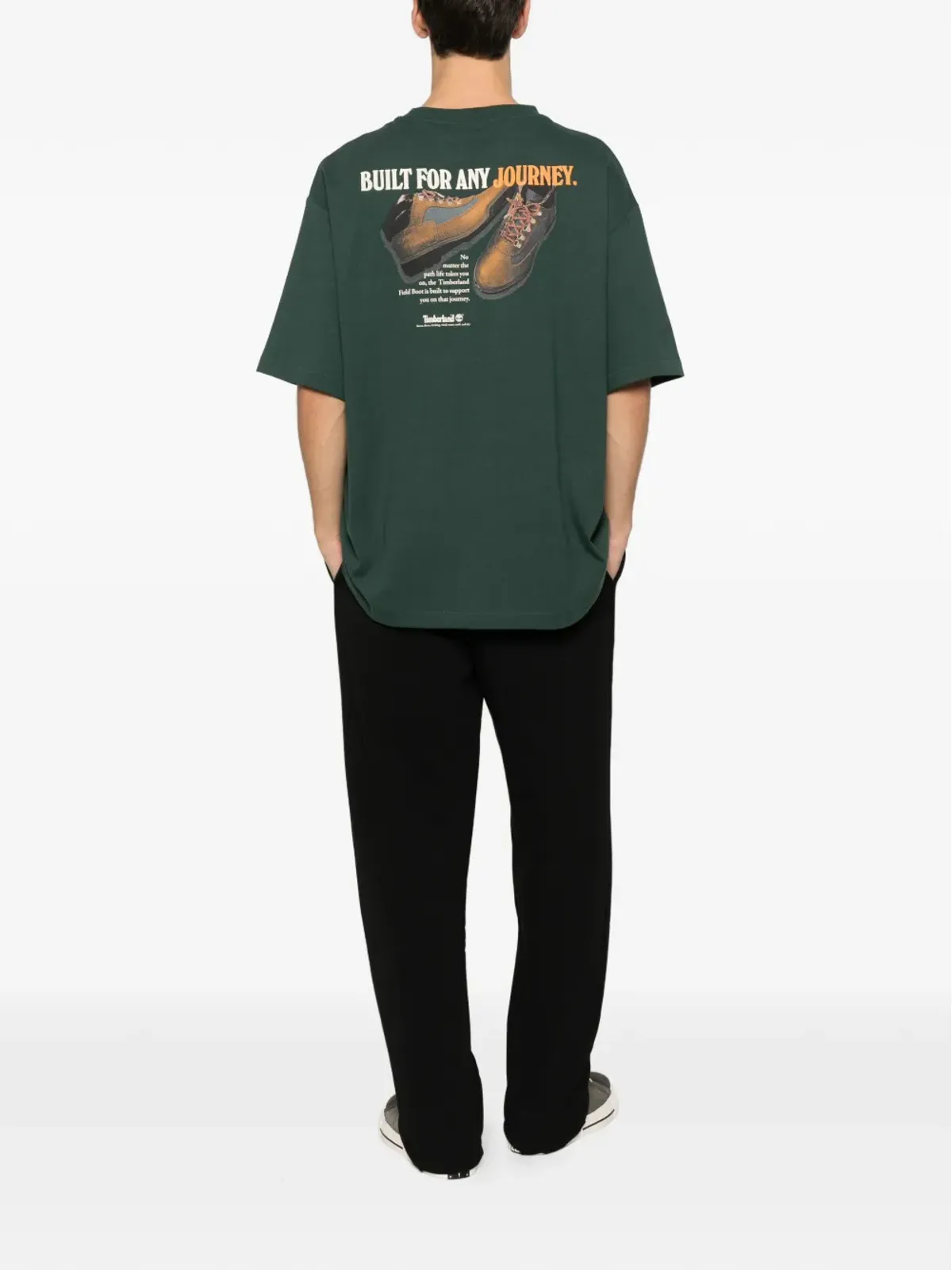 Timberland ロゴプリントTシャツ - 画像2