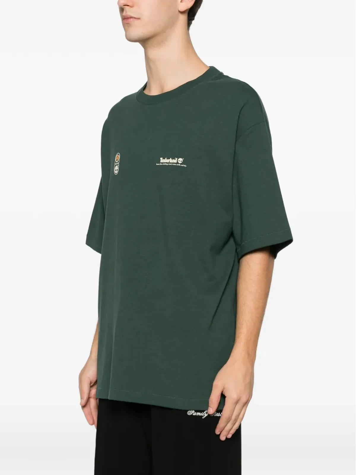 Timberland ロゴプリントTシャツ - 画像4