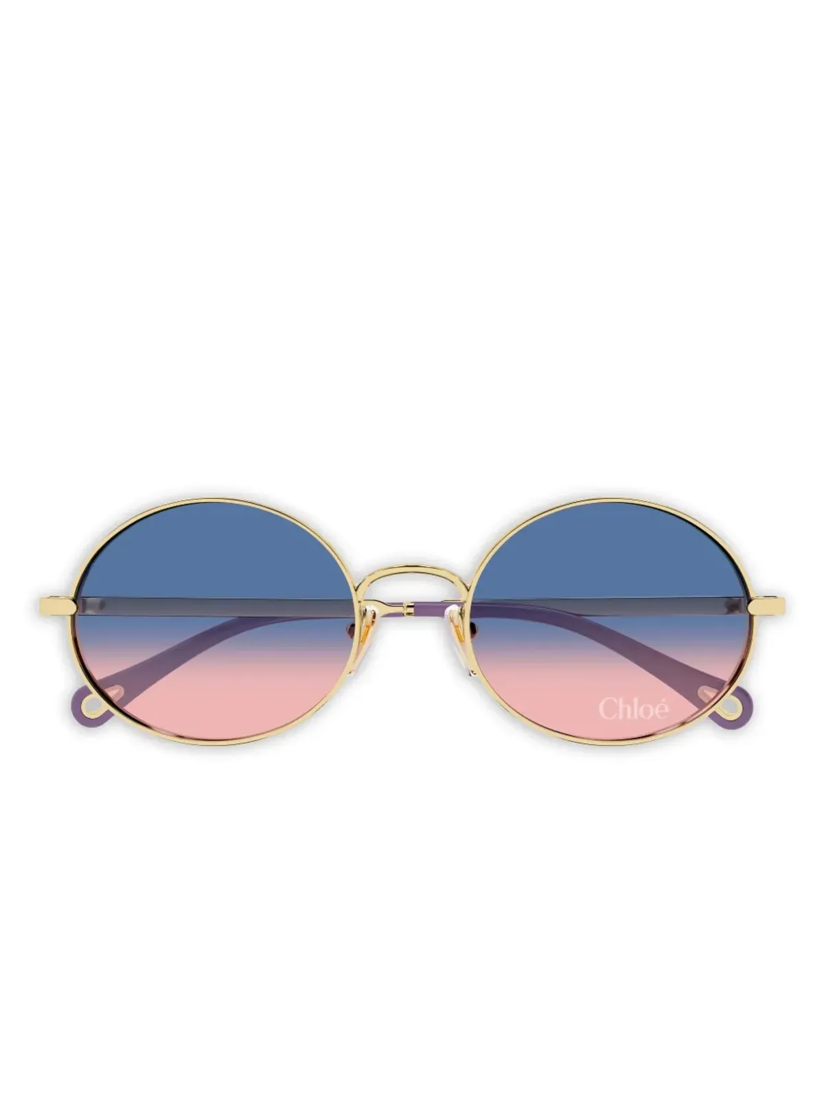 Chloé Eyewear CH0326S ラウンドフレームサングラス - 画像1