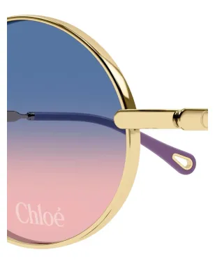 Chloé Eyewear CH0326S ラウンドフレームサングラス - サムネイル2