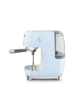 Smeg コンパクト ポルタフィルターコーヒーマシン ブルー - サムネイル2