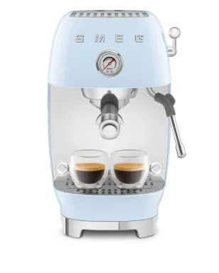 Smeg コンパクト ポルタフィルターコーヒーマシン ブルー - サムネイル4