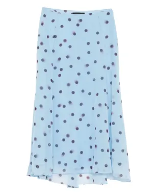 Rochas ポルカドット シルクスカート - サムネイル1