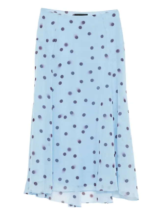 Rochas Rochas ポルカドット シルクスカートの商品画像