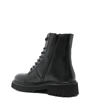 Blauer レースアップ レザーバイカーブーツ - サムネイル3