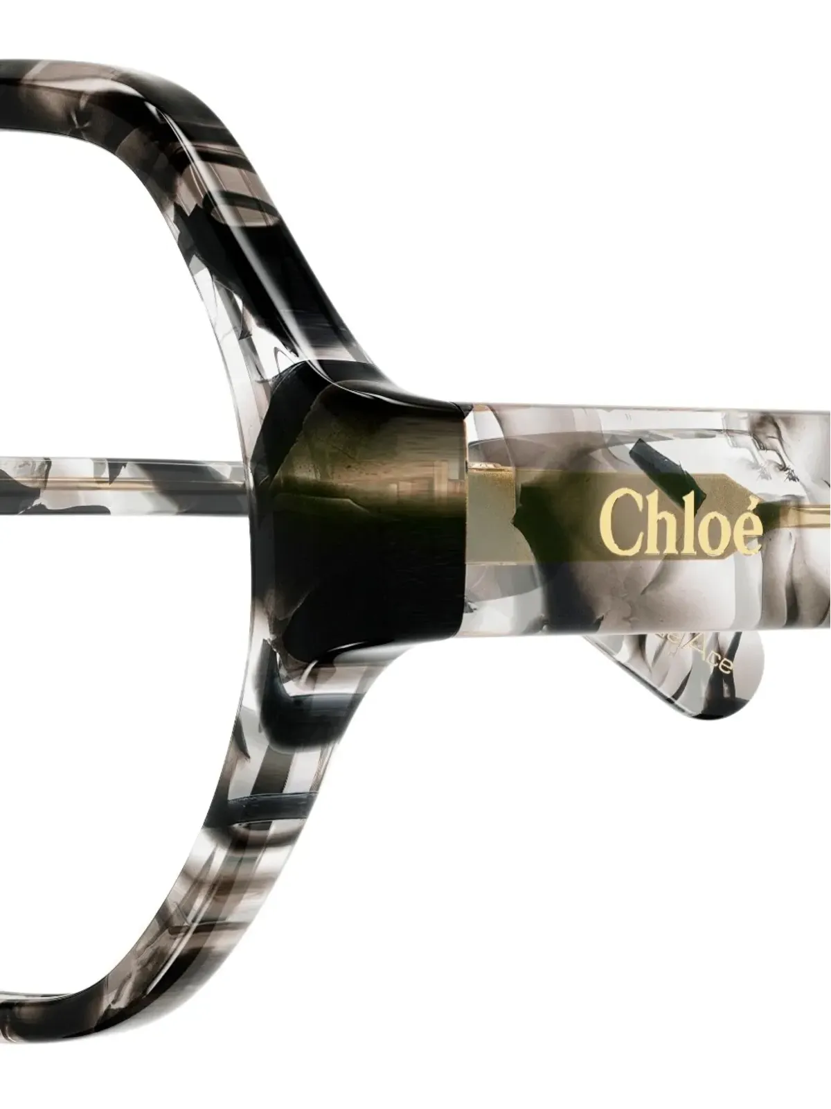 Chloé Eyewear CH0189O ジオメトリックメガネ - 画像3