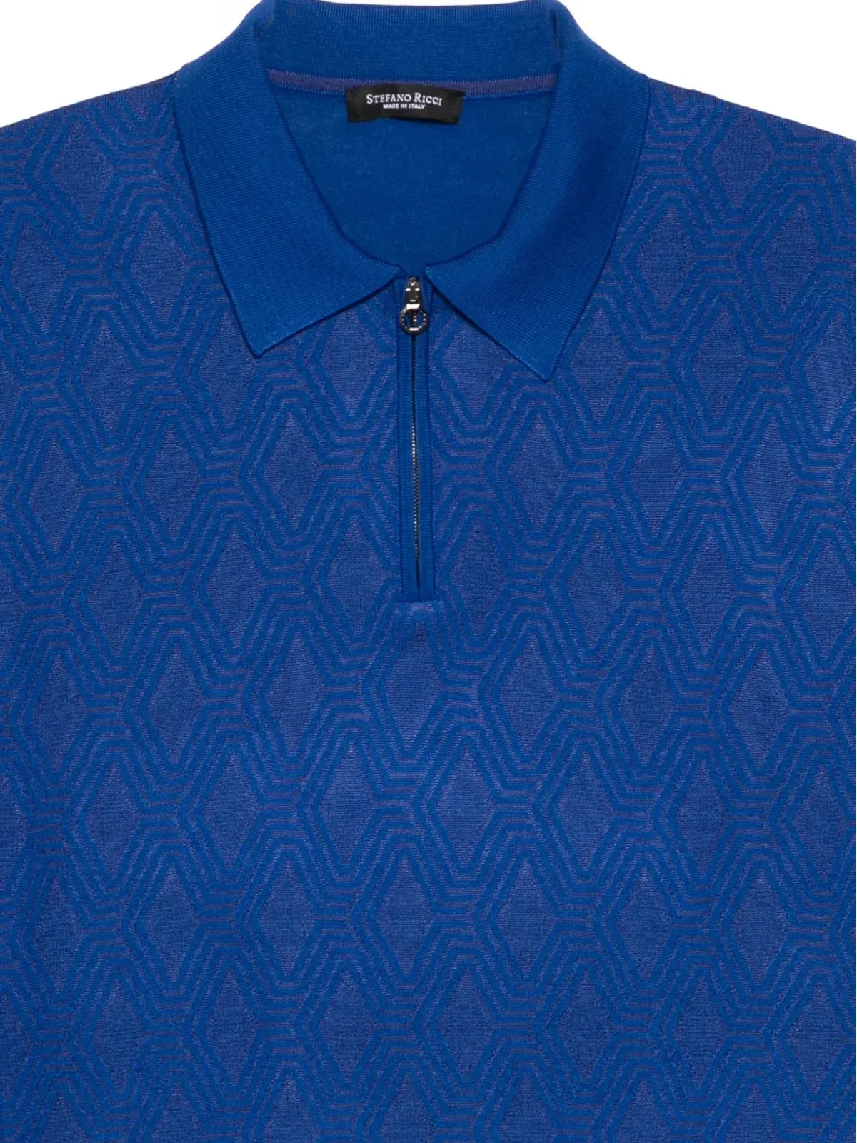 Stefano Ricci ジップファスナー付きポロシャツ - 画像3