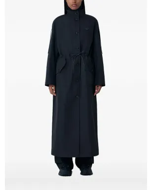 Moncler x EE72 by Edward Enninful ロゴパッチ付きボタン留めレインコート - サムネイル1