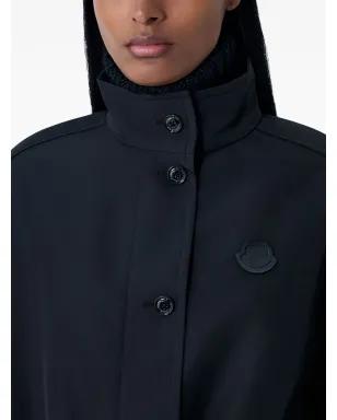 Moncler x EE72 by Edward Enninful ロゴパッチ付きボタン留めレインコート - サムネイル4