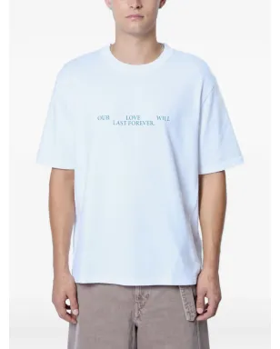 ACMH x Love International ロゴモチーフ Tシャツ - White - サムネイル1