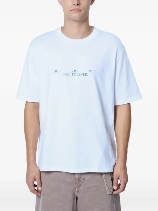 ACMH x Love International ACMH x Love International ロゴモチーフ Tシャツ - Whiteの商品画像
