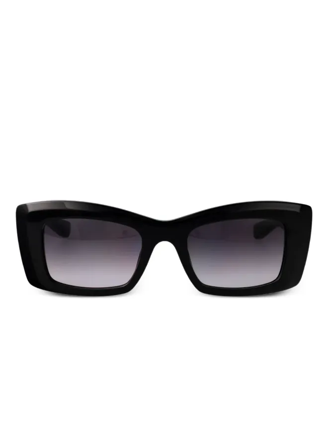 Alexander McQueen Eyewear Alexander McQueen Eyewear 長方形フレームのサングラスの商品画像