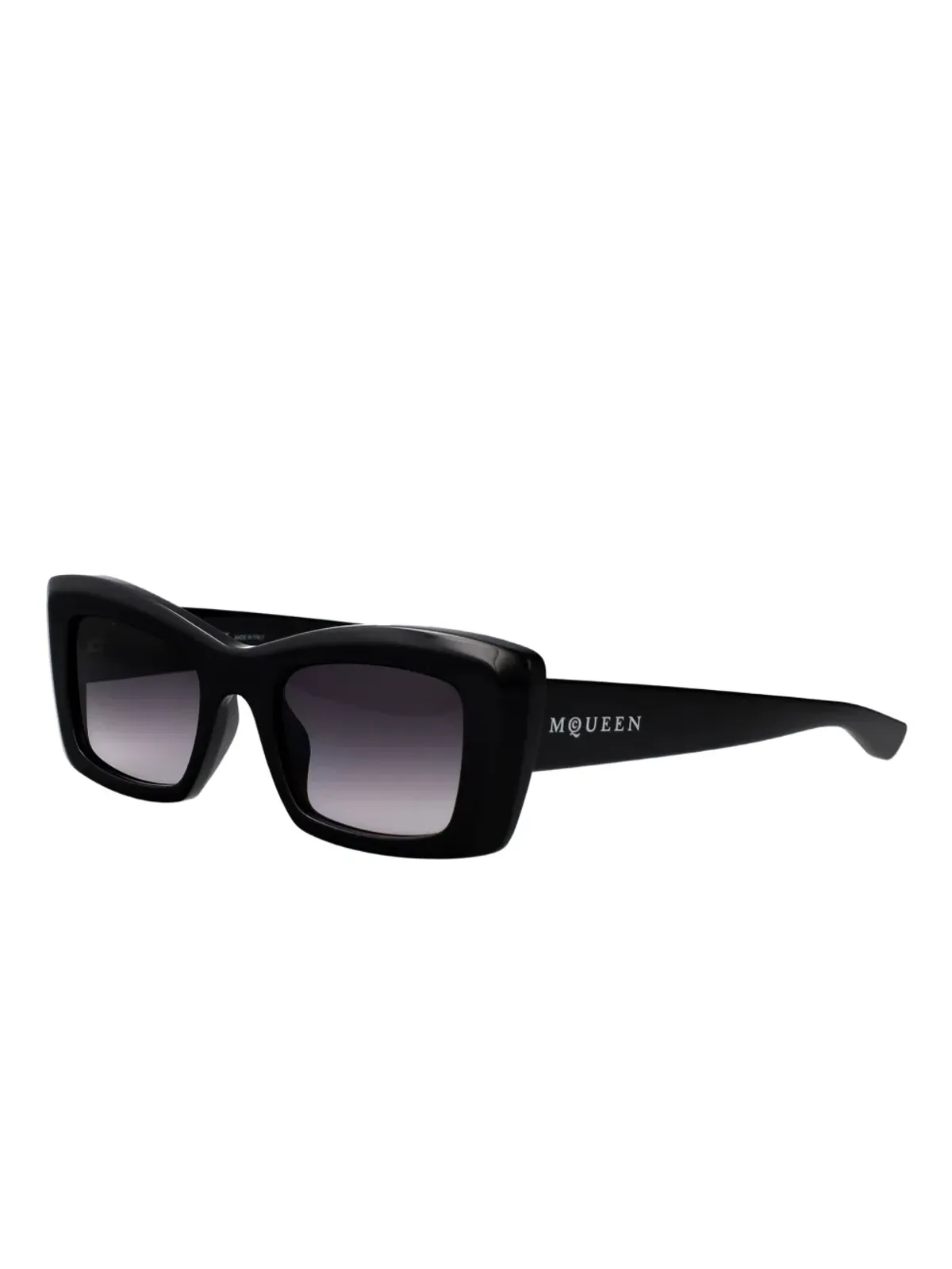 Alexander McQueen Eyewear 長方形フレームのサングラス - 画像2