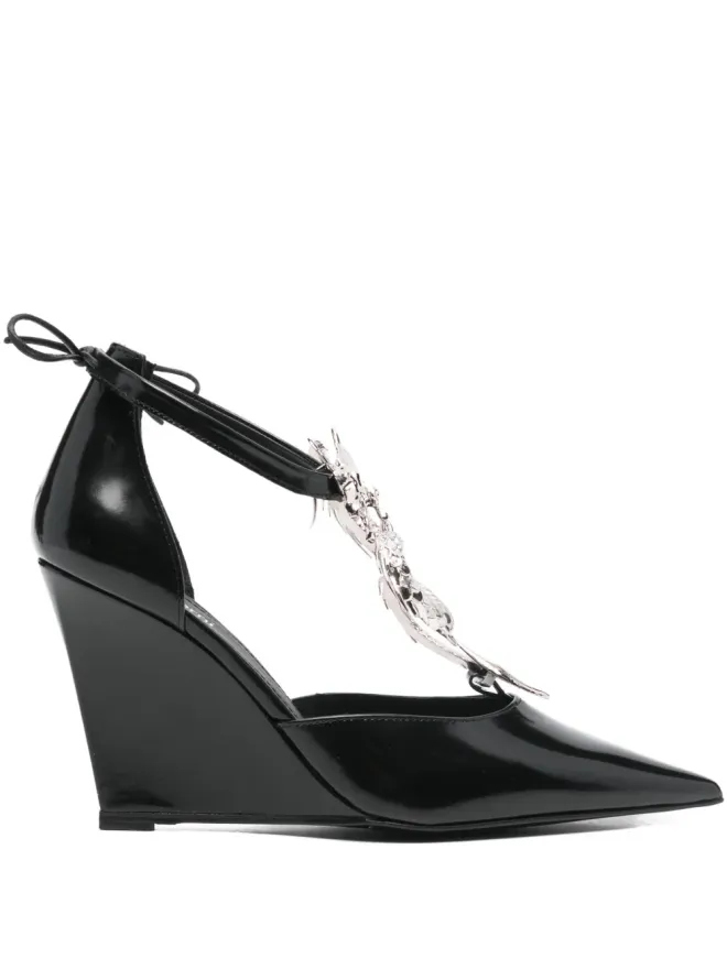 Coperni Coperni ドラゴンウェッジヒールパンプスの商品画像