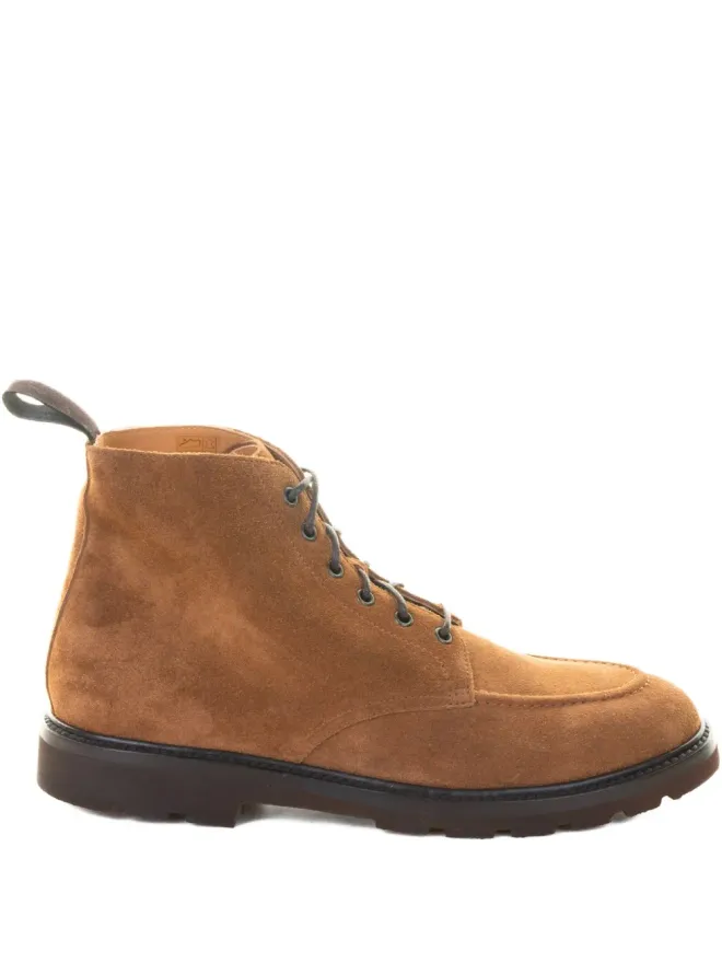 Henderson Baracco Henderson Baracco レースアップスエード アンクルブーツの商品画像
