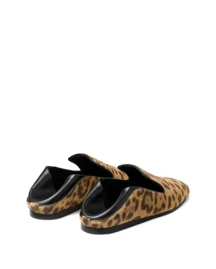 Jimmy Choo エリオット ヒョウ柄スリッパ - サムネイル5