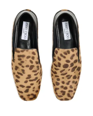 Jimmy Choo エリオット ヒョウ柄スリッパ - サムネイル3