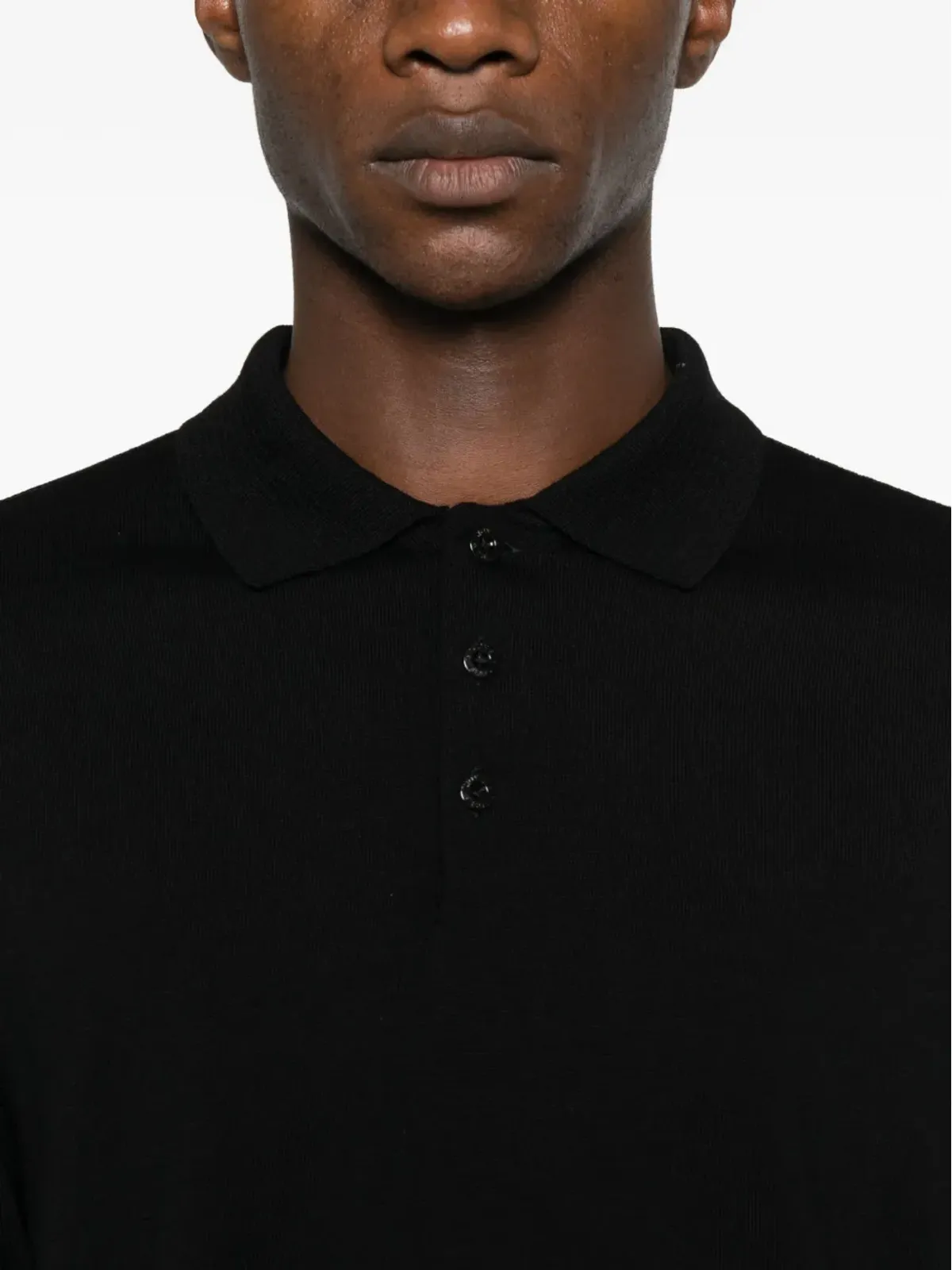 Stone Island ロングスリーブパッチポロシャツ - 画像5