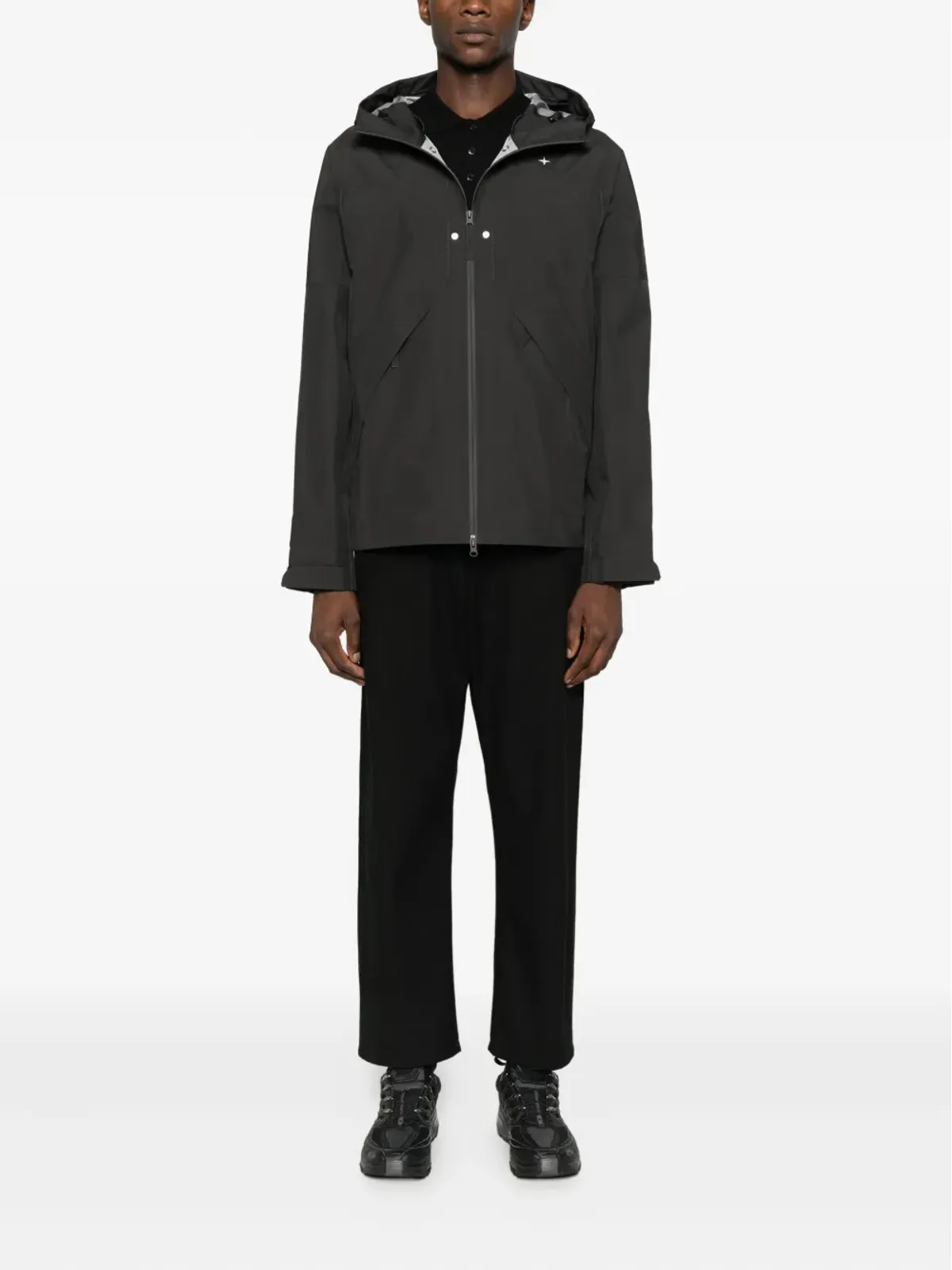 Stone Island ロングスリーブパッチポロシャツ - 画像2