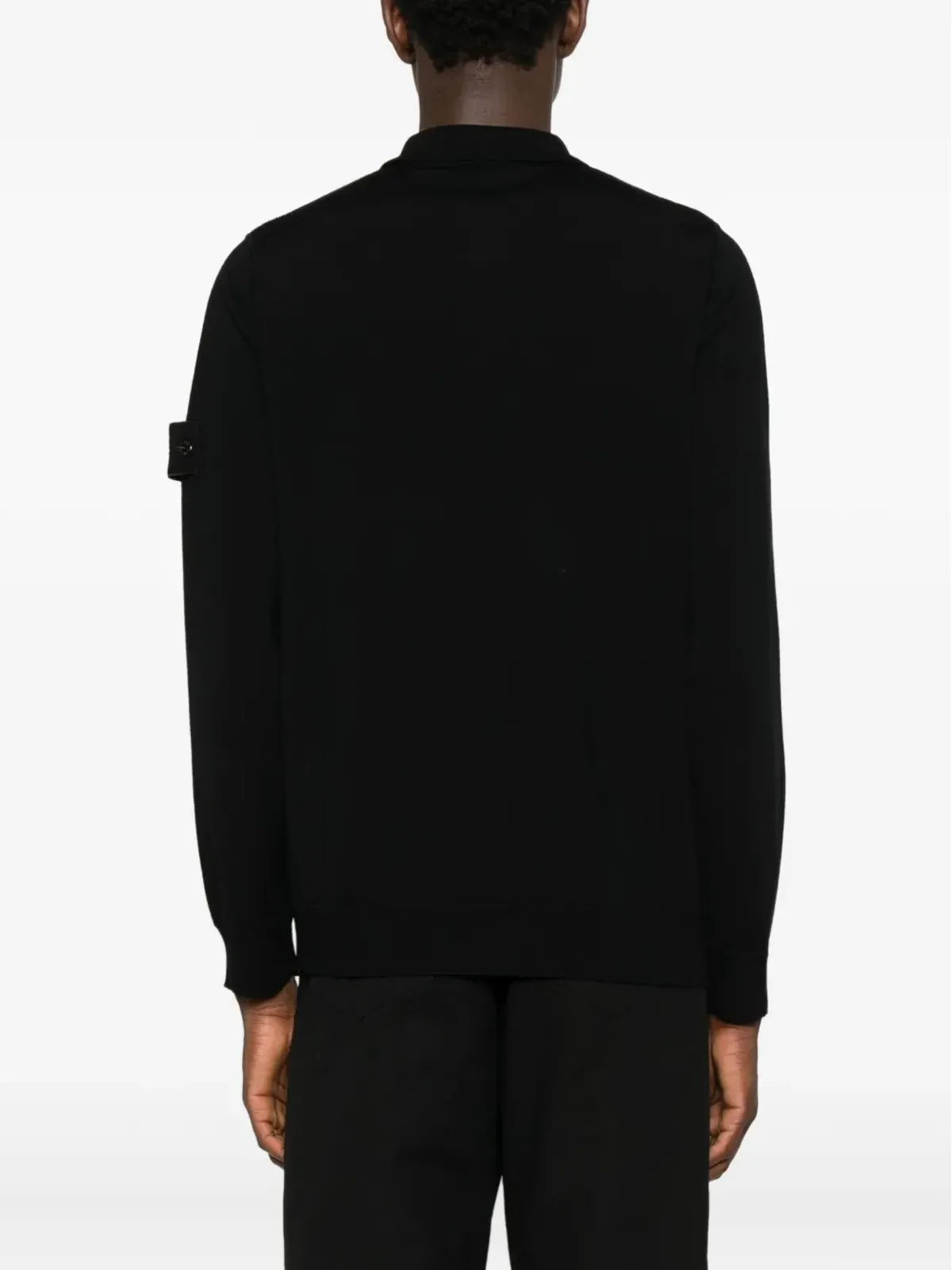 Stone Island ロングスリーブパッチポロシャツ - 画像4