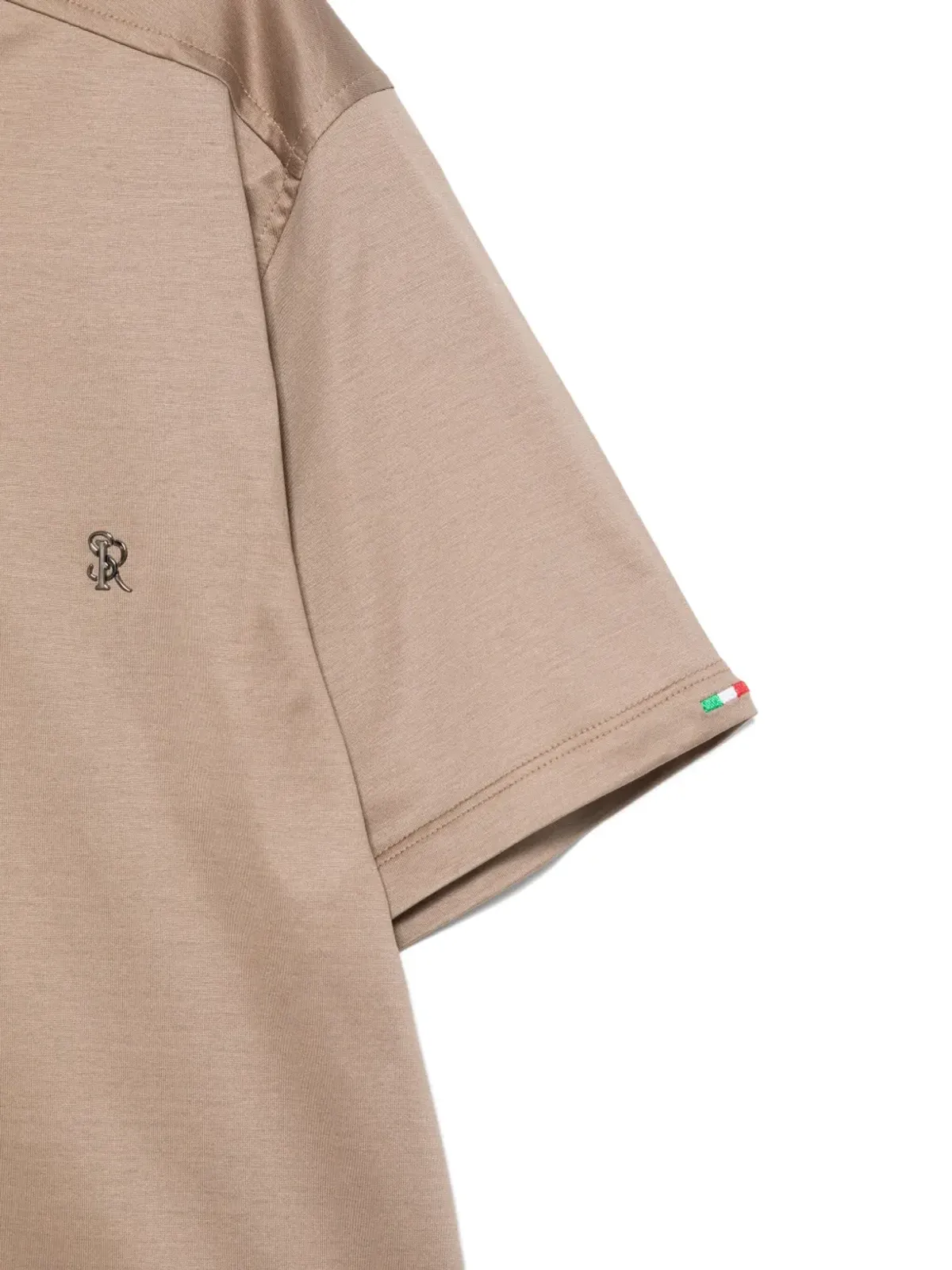 Stefano Ricci クルーネック コットンTシャツ - ブラウン - 画像3