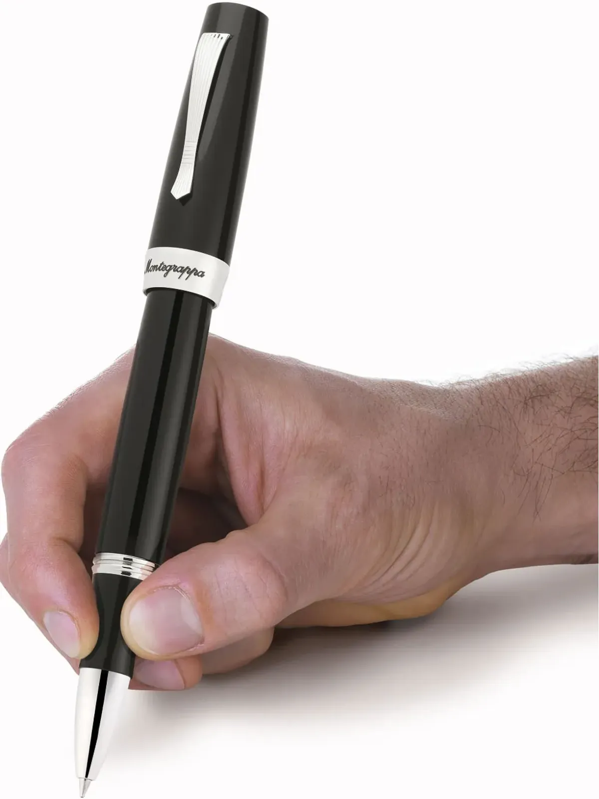 Montegrappa エルモ 02 ローラーボールペン ブラック - 画像5