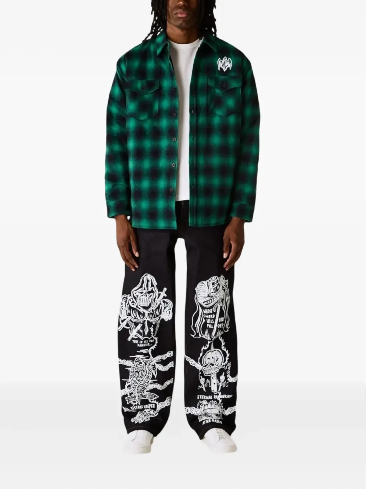 Warren Lotas チェック柄シャツ - 画像2