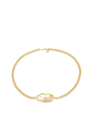 Capsule Eleven Capsule Crystal quarz necklace - Gold - サムネイル1
