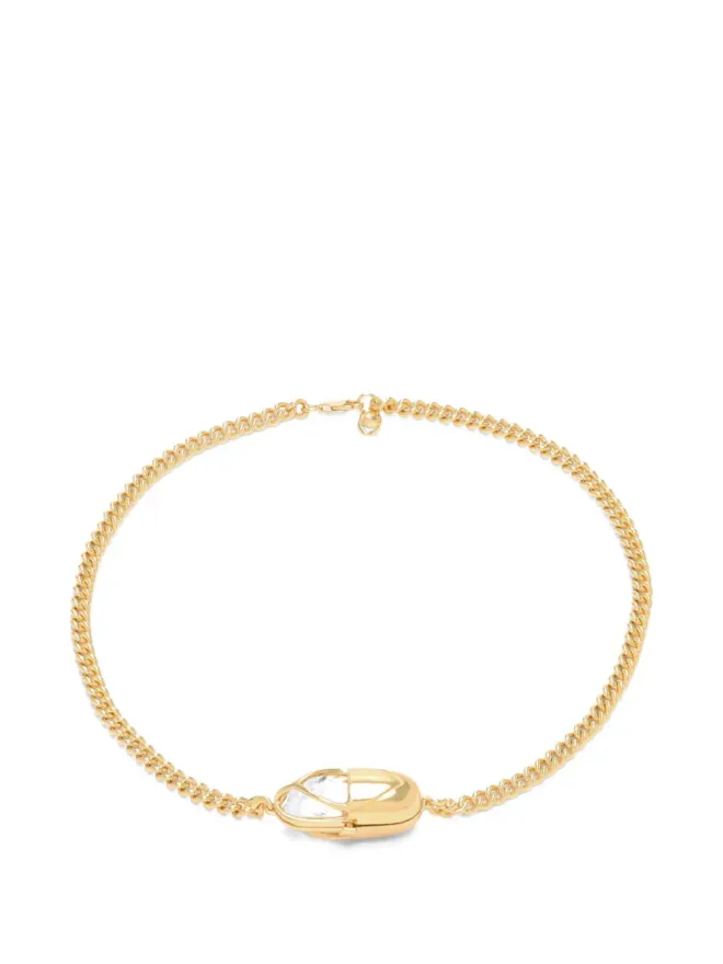 Capsule Eleven Capsule Eleven Capsule Crystal quarz necklace - Goldの商品画像