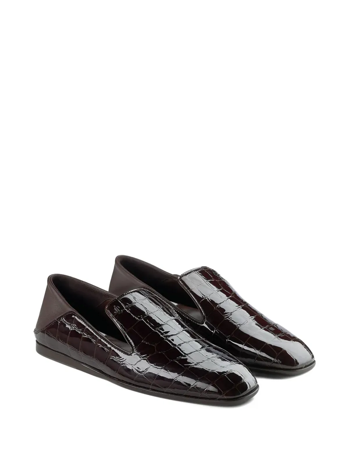 Jimmy Choo エリオット スリッパーフラット ブラウン - 画像2