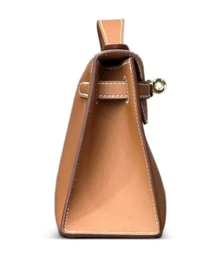 Hermès ビンテージ 2025年 ケリー・ポシェット・スイフト ゴールドトーン金具 クラッチバッグ - ブラウン - サムネイル3