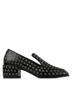 Jimmy Choo 45mm エリオット ローファー ブラック - サムネイル1
