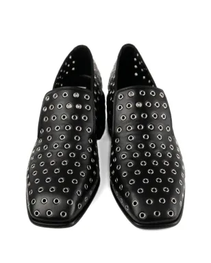Jimmy Choo 45mm エリオット ローファー ブラック - サムネイル5