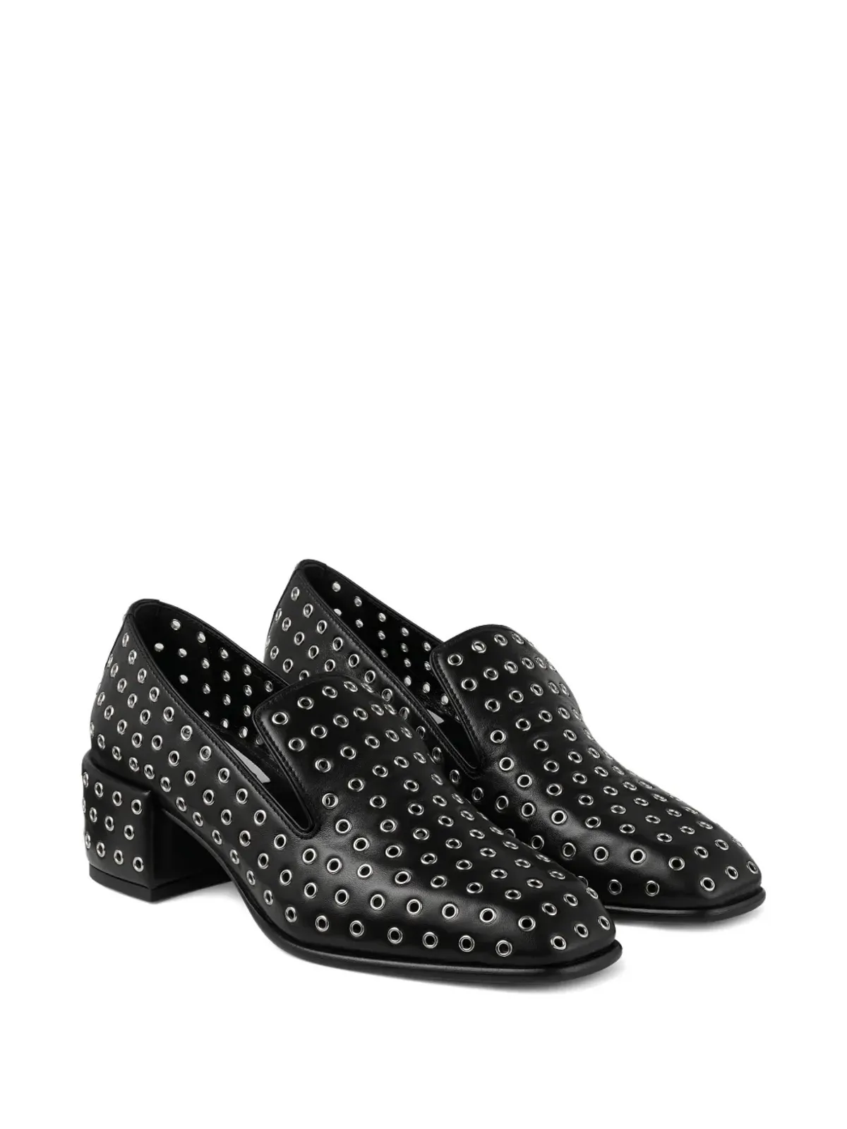 Jimmy Choo 45mm エリオット ローファー ブラック - 画像2