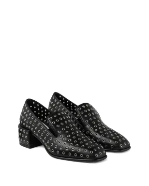 Jimmy Choo 45mm エリオット ローファー ブラック - サムネイル2