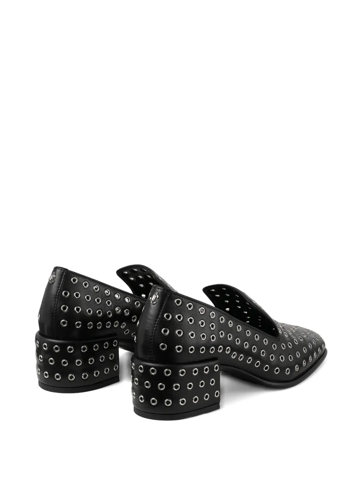 Jimmy Choo 45mm エリオット ローファー ブラック - 画像3