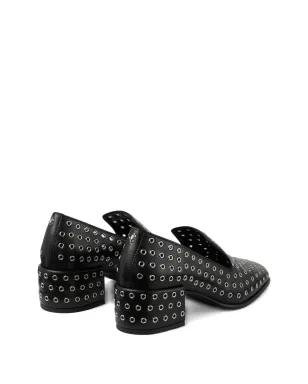 Jimmy Choo 45mm エリオット ローファー ブラック - サムネイル3
