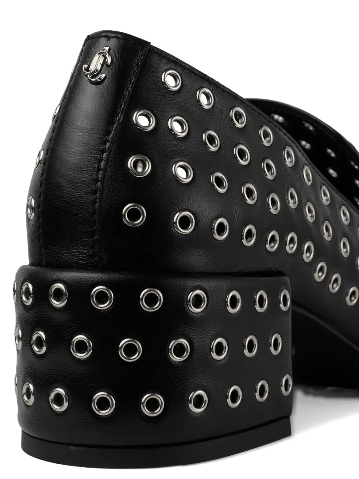 Jimmy Choo 45mm エリオット ローファー ブラック - 画像4