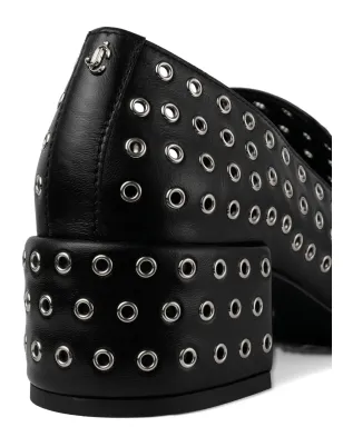 Jimmy Choo 45mm エリオット ローファー ブラック - サムネイル4