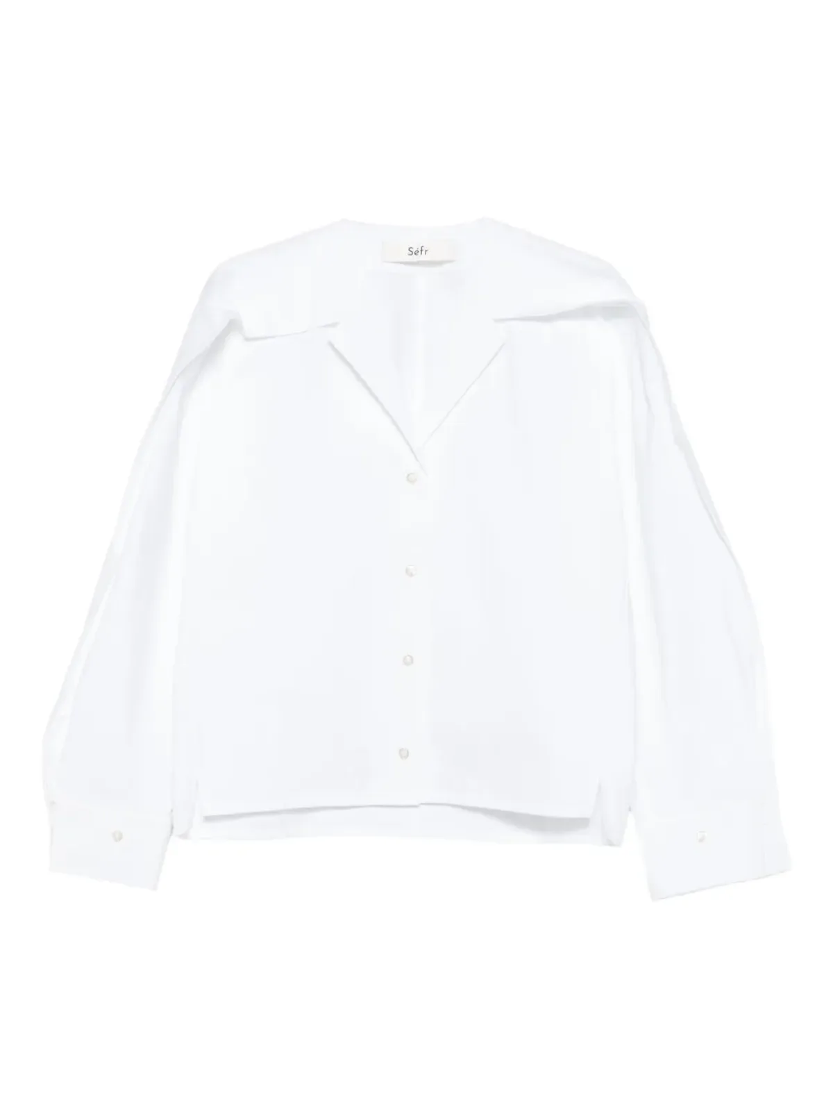Séfr アークカラーシャツ - White - 画像1
