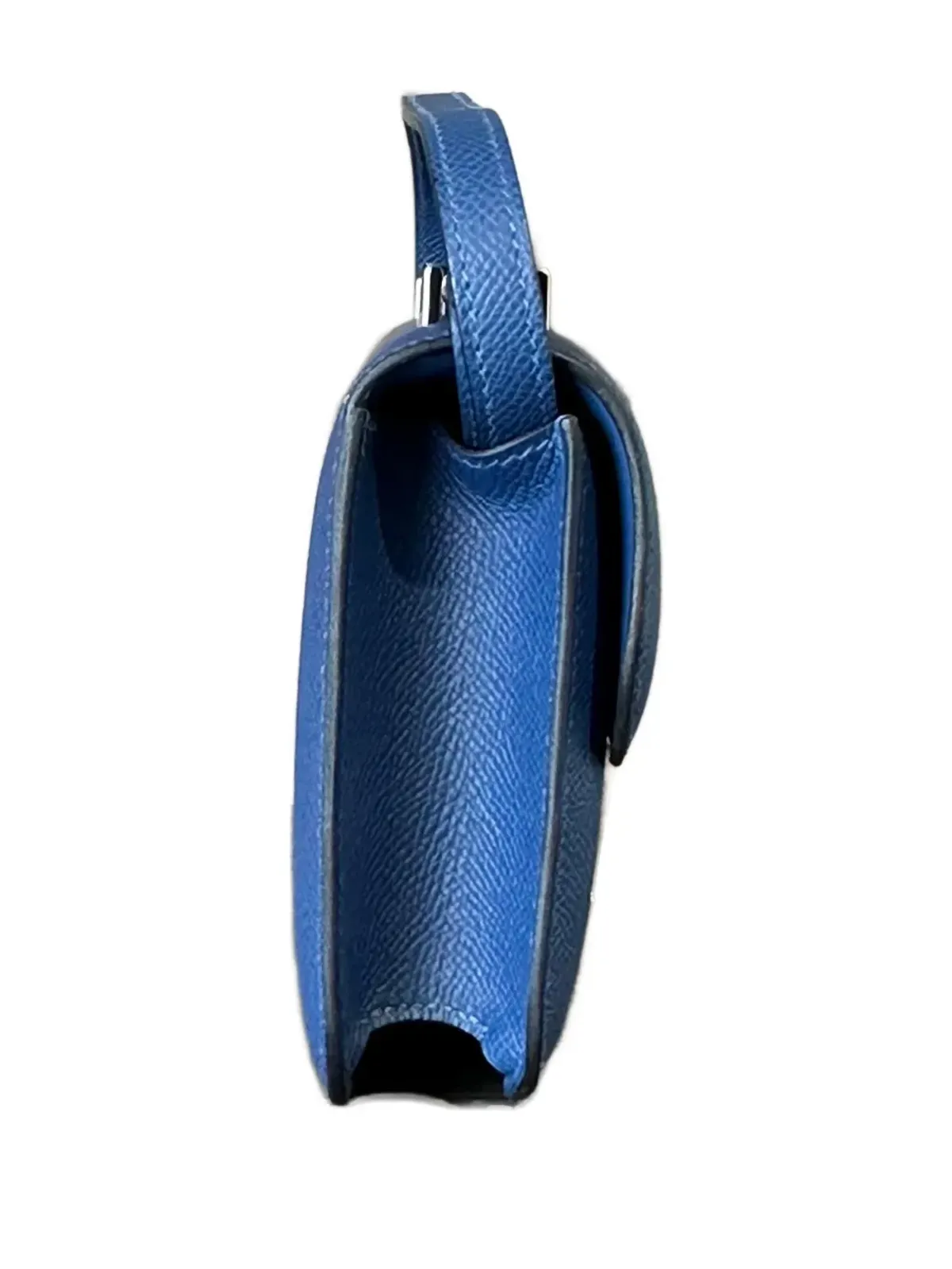 Hermès ビンテージ 2025年 コンスタンス エラン エプソン レザー パラジウム金具 クロスボディバッグ - ブルー - 画像4