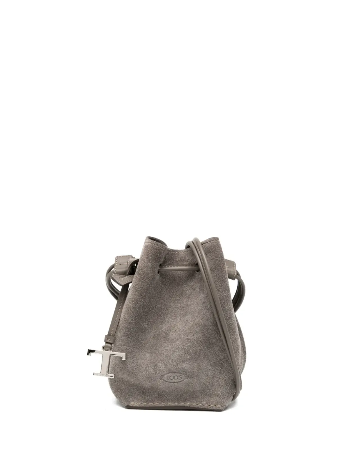 Tod's ミニスエード バケットバッグ - グレー - 画像1