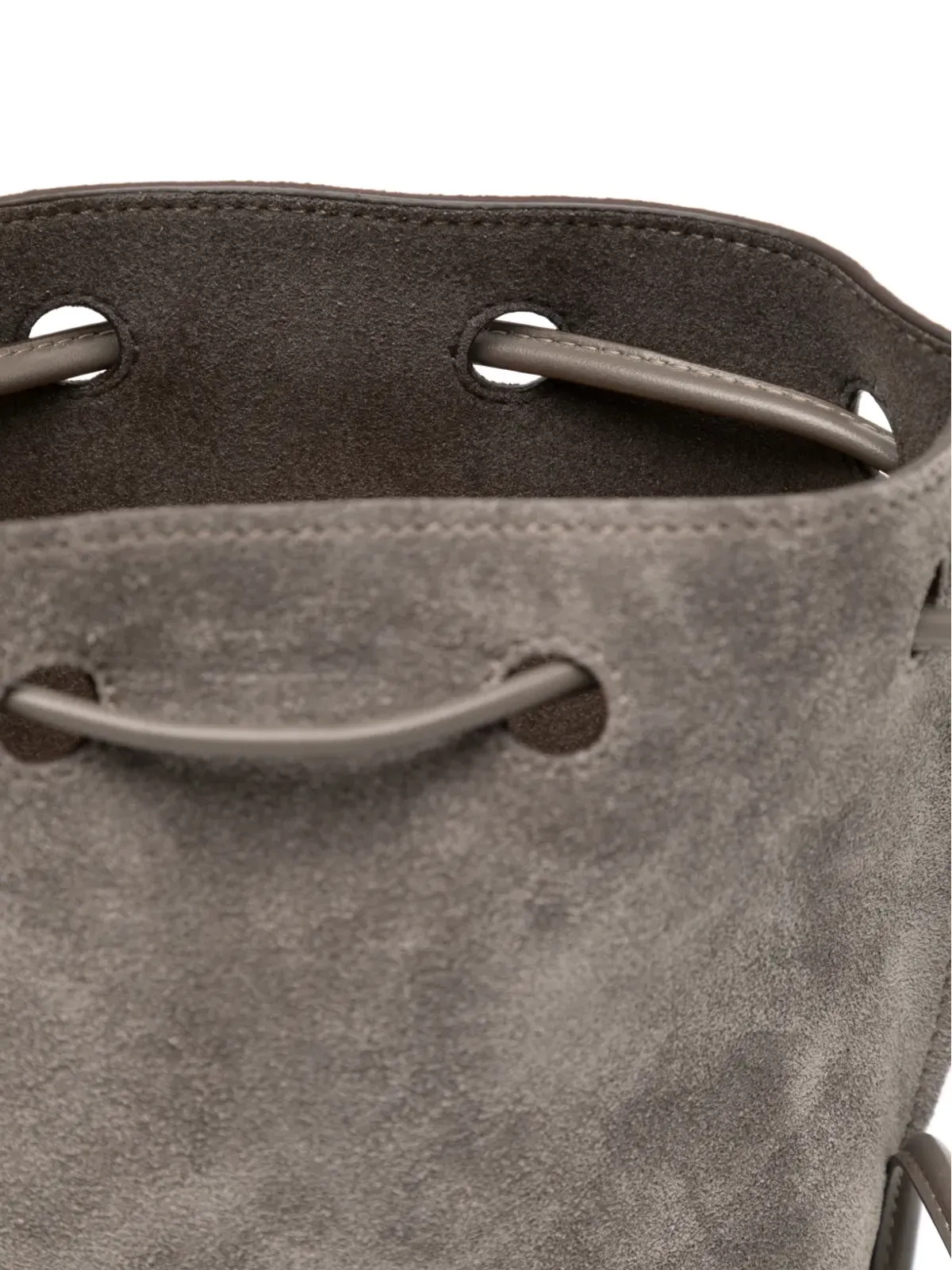 Tod's ミニスエード バケットバッグ - グレー - 画像5