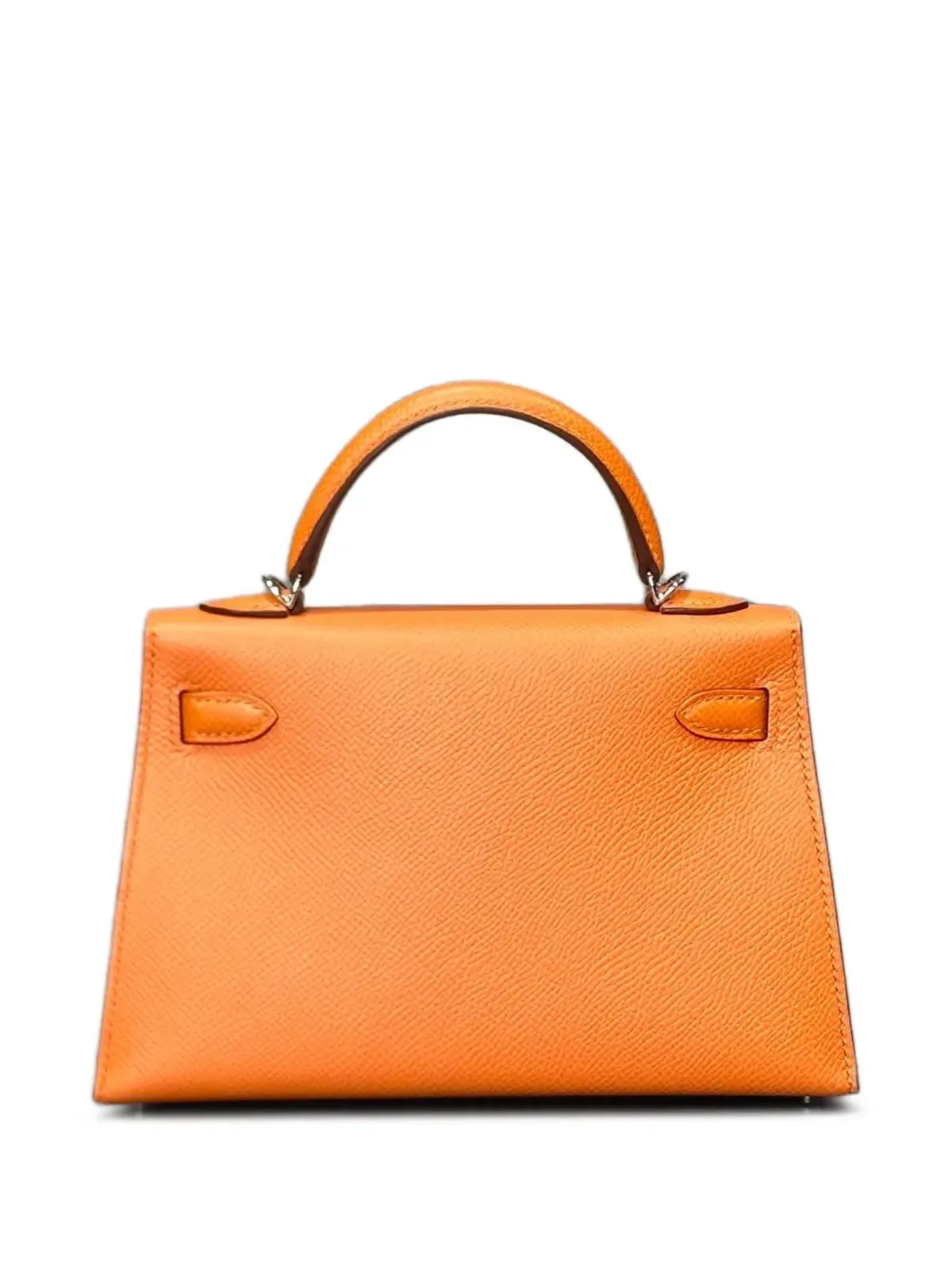 Hermès ビンテージ ミニ Kelly Sellier エプソン パラジウム金具 トートバッグ - 画像2