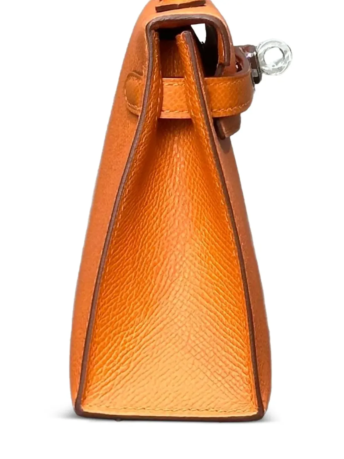 Hermès ビンテージ ミニ Kelly Sellier エプソン パラジウム金具 トートバッグ - 画像4